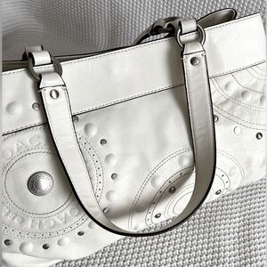 Coach Off White Shoulder Bag